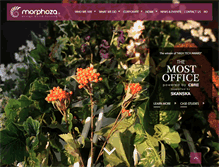 Tablet Screenshot of morphoza.com